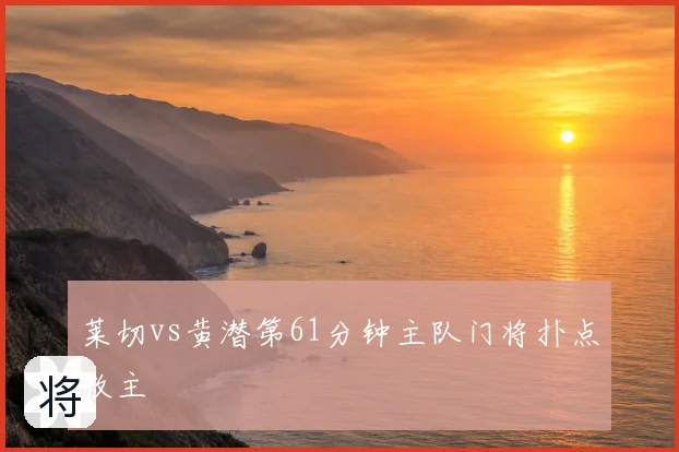 莱切vs黄潜第61分钟主队门将扑点救主